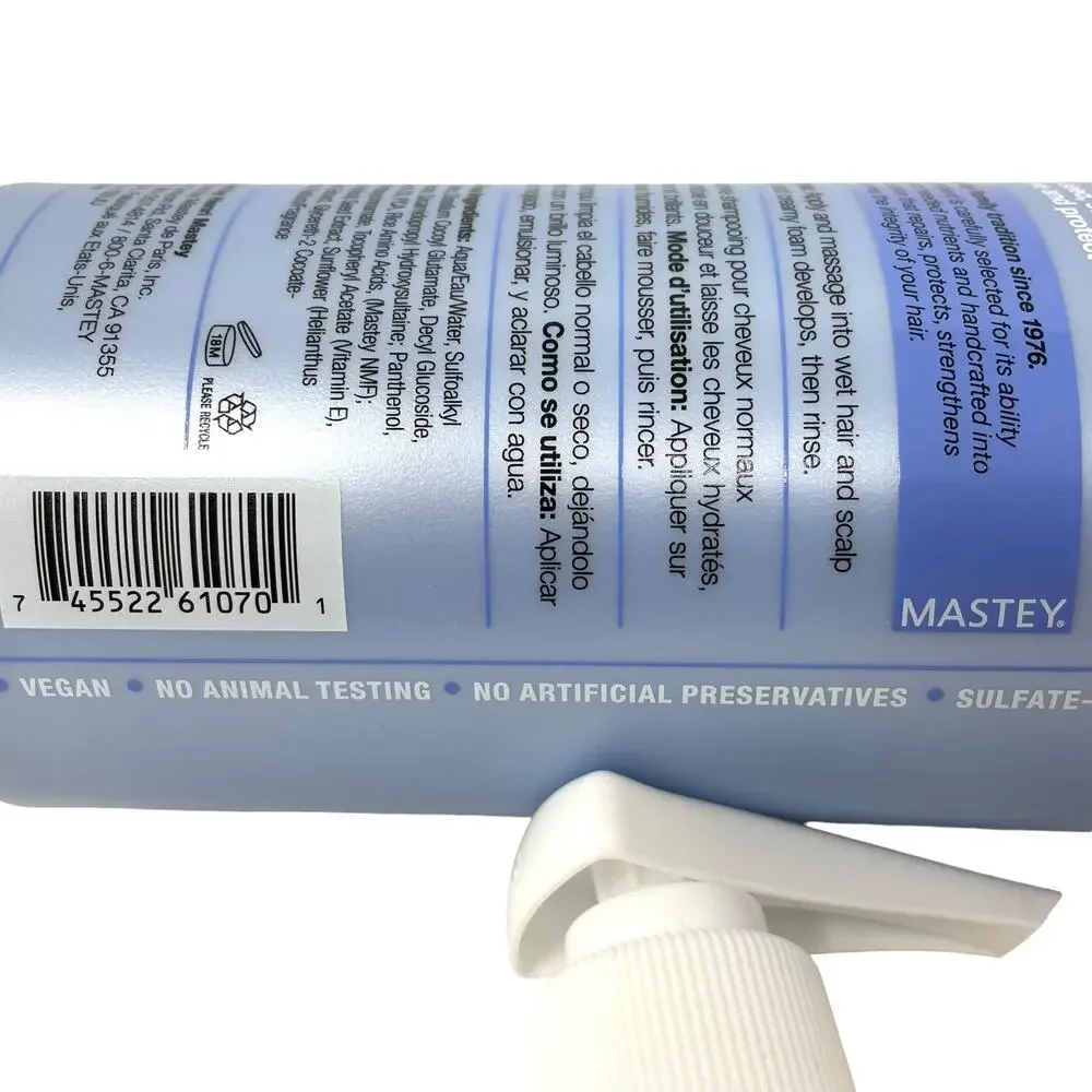 Mastey Paris Triate Shampoo Normal to Dry Hair NEW 32 fl.oz. Pump Included